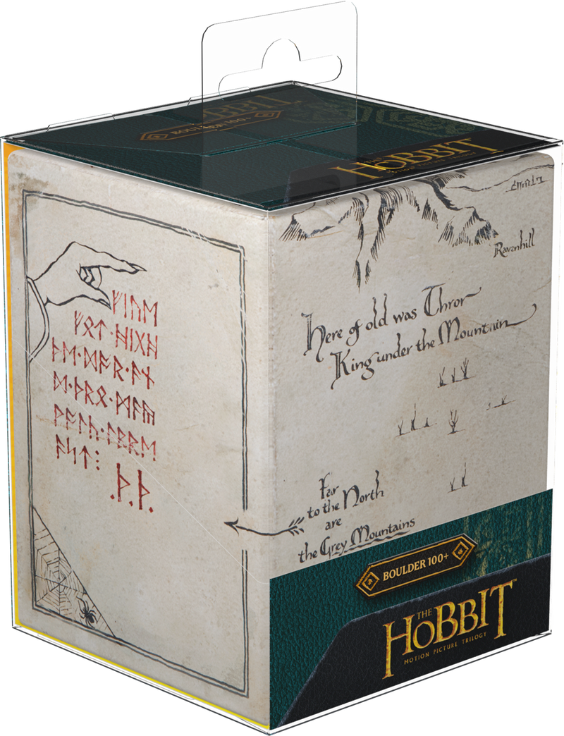 UG RTE DECK CASE BOULDER 100+ THE HOBBIT - THRÓR’S MAP