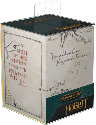 UG RTE DECK CASE BOULDER 100+ THE HOBBIT - THRÓR’S MAP