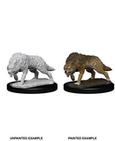 Timber Wolves Wizkids Unpainted Minis WV7