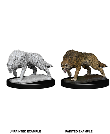 Timber Wolves Wizkids Unpainted Minis WV7