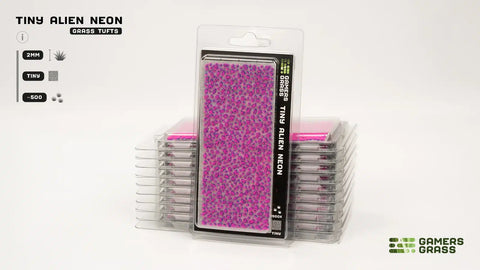 Gamers Grass Tiny Alien Neon Tufts 2mm