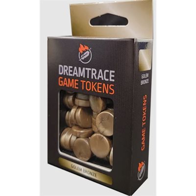 Dreamtrace Game Tokens: Golem Bronze