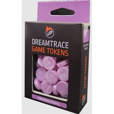 Dreamtrace Game Tokens: Sorcerous Purple