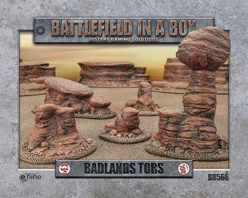 BATTLEFIELD IN A BOX: BADLANDS TORS - MARS