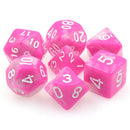 TMG Dice: Panthers Purse (Polyhedral 7-Die Set)