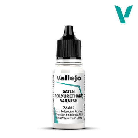 Vallejo Polyurethane Satin Varnish VAL72652