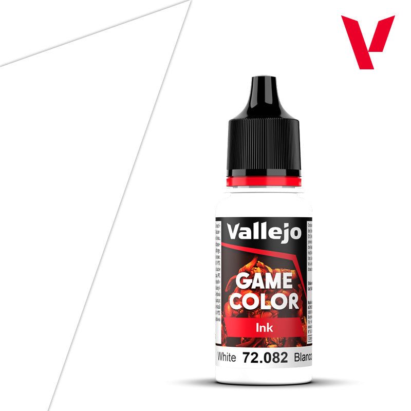 Vallejo White Game Ink VAL72082