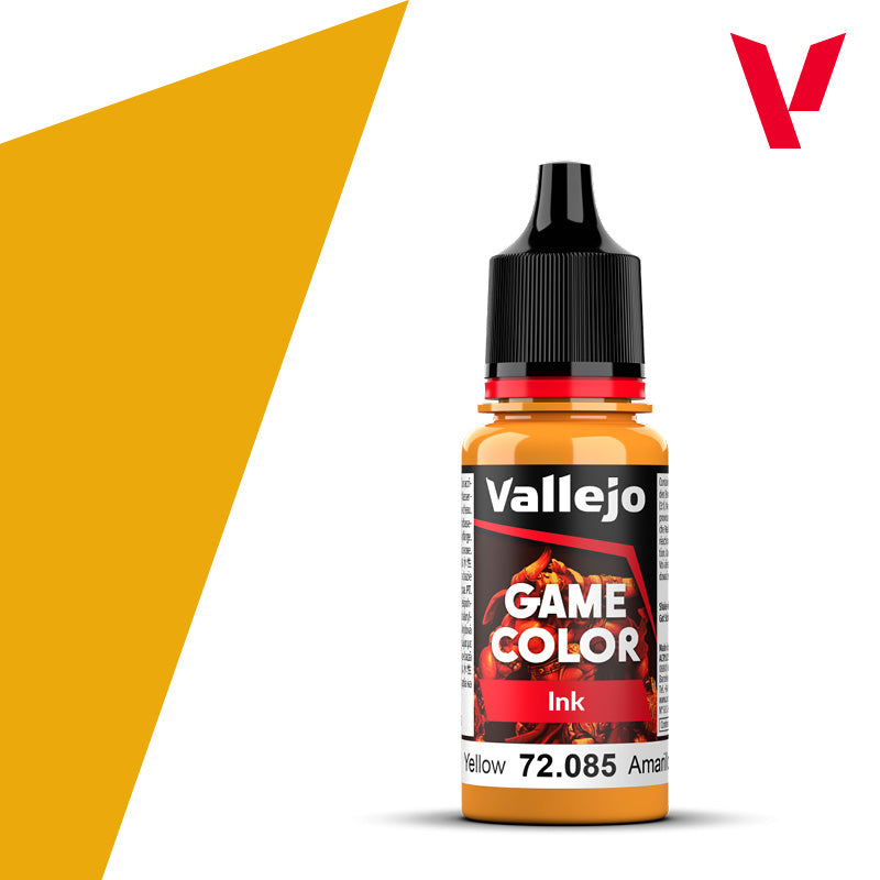 Vallejo Yellow Game Ink VAL72085