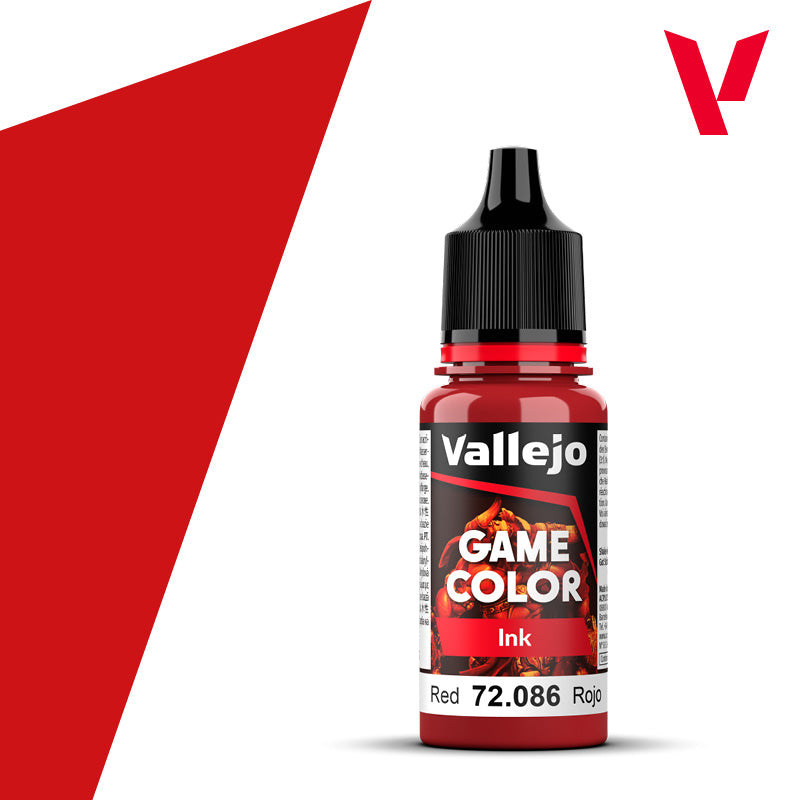 Vallejo Red Game Ink VAL72086