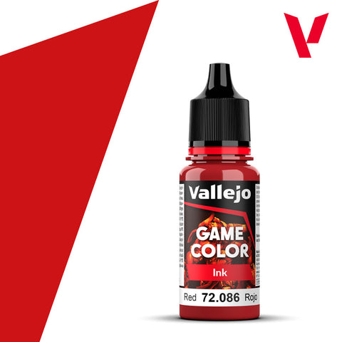 Vallejo Red Game Ink VAL72086