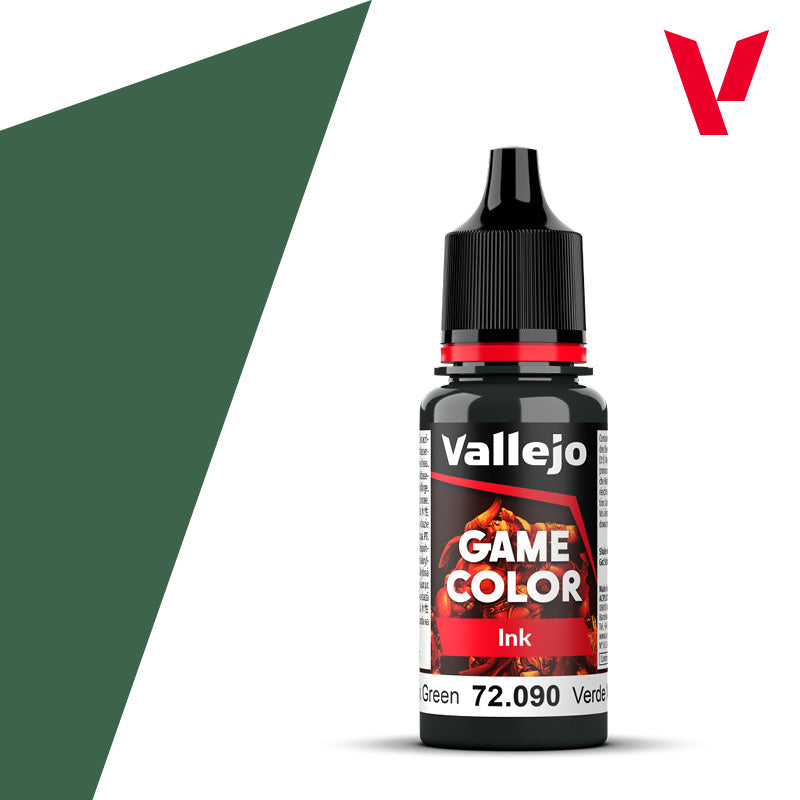 Vallejo Black Green Game Ink VAL72090