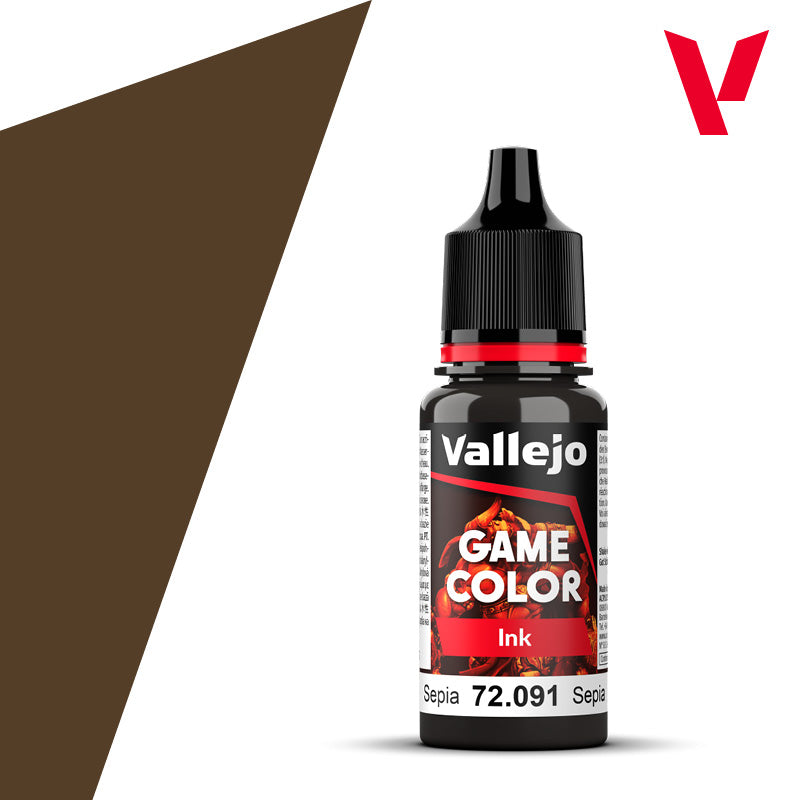 Vallejo Sepia Game Ink VAL72091