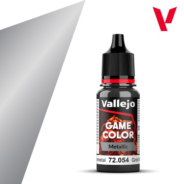 Vallejo Dark Gunmetal Game Metal VAL72054