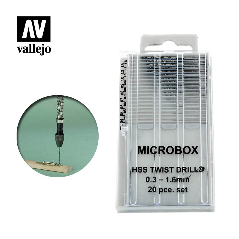 Vallejo Micro Drillset T01001