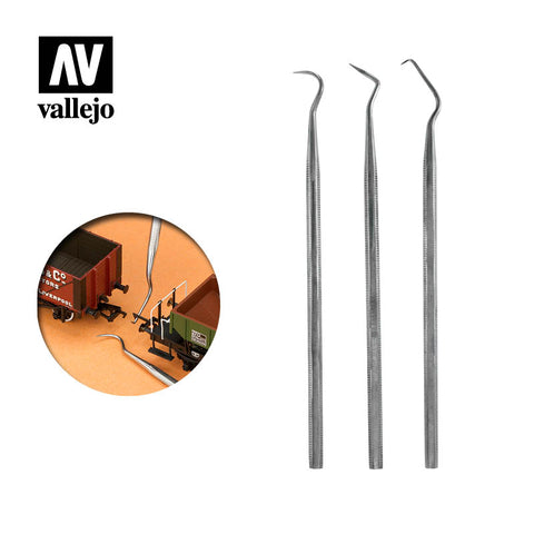 Vallejo Set of 3 Probes (Stainless Steel) T02001