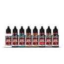 Vallejo Non Metallic Metal Game Paint Set of 8 72193