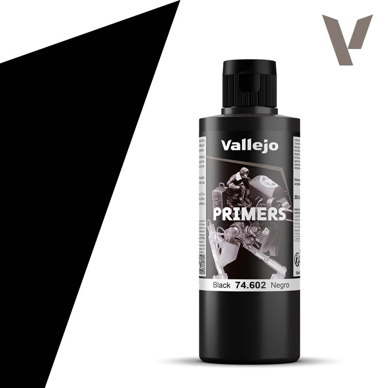 Vallejo Black Primer (200ML) VAL74602