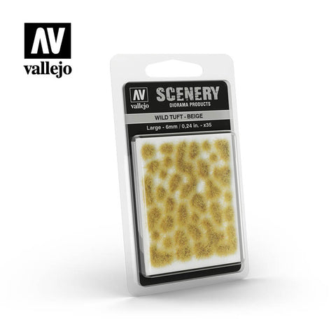 Vallejo Wild Tufy Beige Large 6MM 35 Units VALSC420
