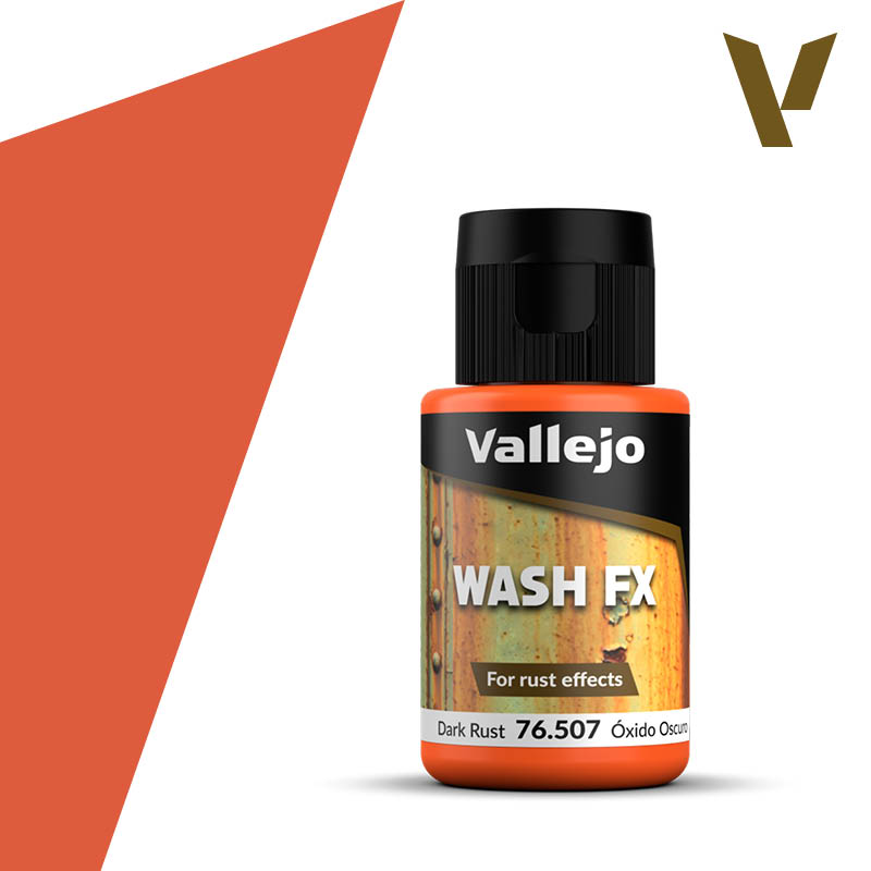 Vallejo Dark Rust Wash (35ML) VAL76507