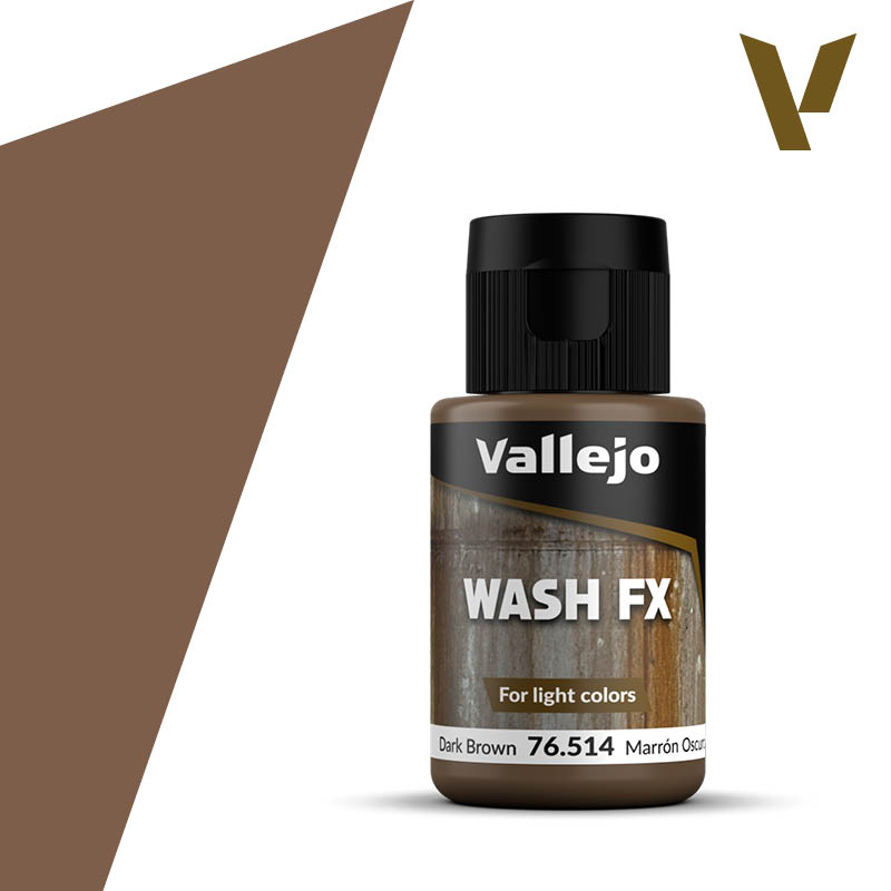 Vallejo Dark Brown Wash (35ML) VAL76514