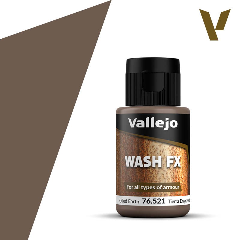 Vallejo Oiled Earth Wash (35ML)  VAL76521