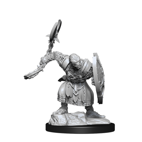 DND UNPAINTED MINIS WV14 WARFORGED BARBARIAN
