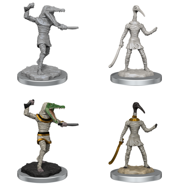 Mummies D&D Unpainted Minis WV21