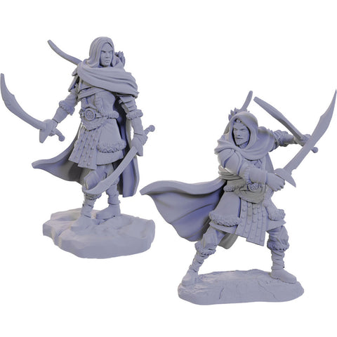 Human Rangers D&D Unpainted Minis WV22