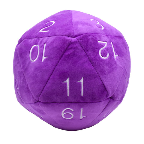 Ultra PRO: Plush D20 - Jumbo Novelty Die (Purple)