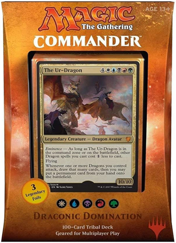 Commander 2017 - Commander Deck (Draconic Domination) | MTG Sealed | Obsidian Games Commander 2017 - Commander Deck (Draconic Domination) | MTG Sealed | Obsidian Games