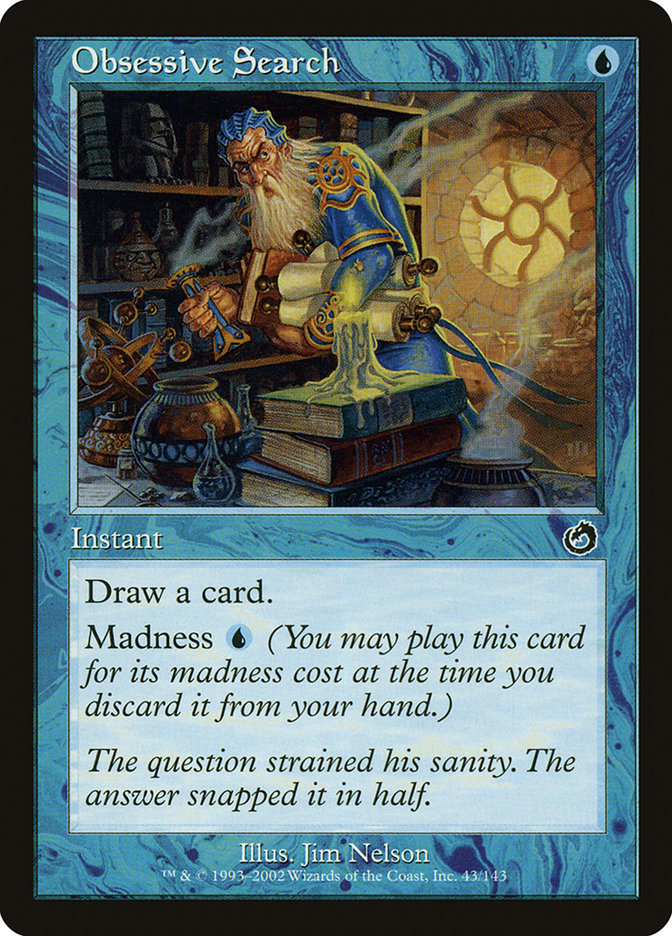 Obsessive Search [Torment] | MTG Single