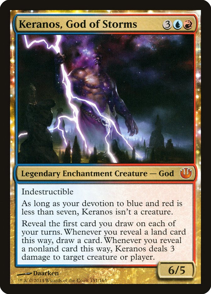 Keranos, God of Storms [Journey into Nyx] | MTG Single