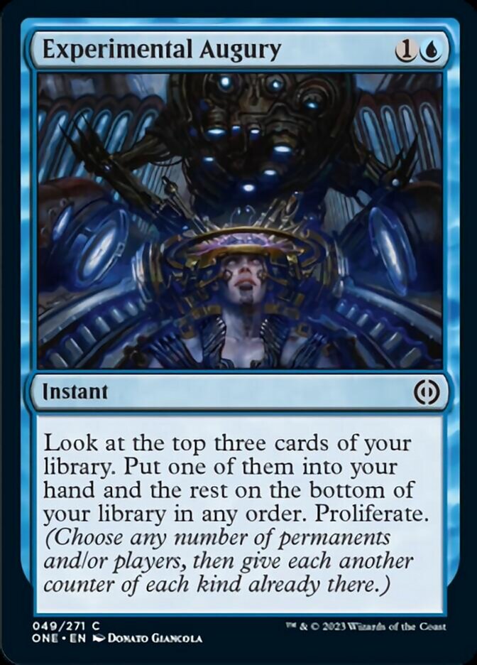 Experimental Augury [Phyrexia: All Will Be One] | MTG Single