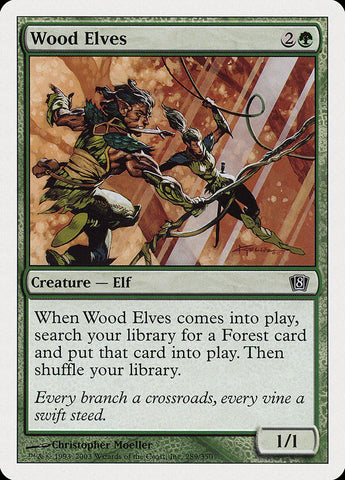 MTG Wood Elves 10枚 465b2903-c64e-558f-9f3c-