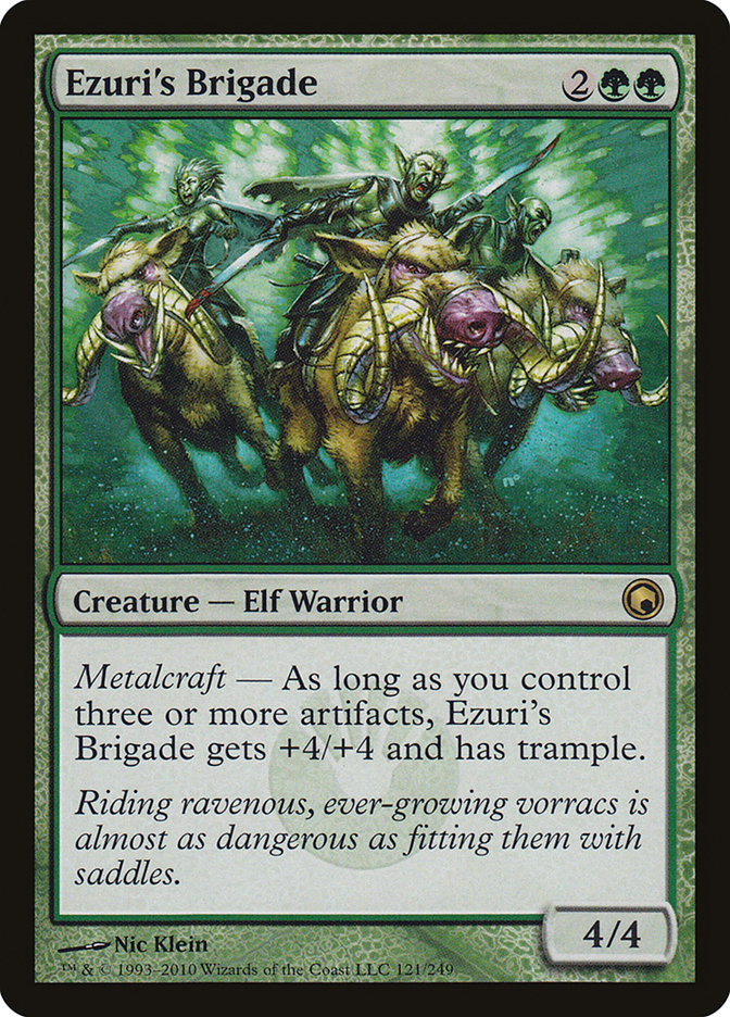 Ezuri's Brigade [Scars of Mirrodin] | MTG Single | Obsidian Games