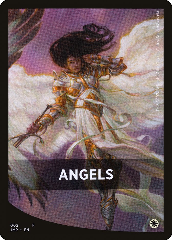 Angels Theme Card [Jumpstart Front Cards] | MTG Single | Obsidian Games