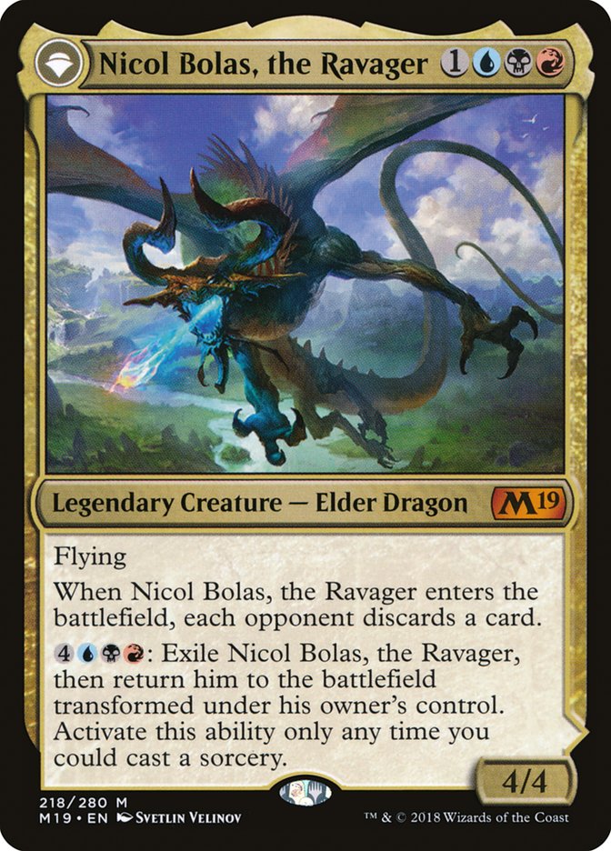英語版 レジェンド Legends LEG ニコル・ボーラス Nicol Bolas