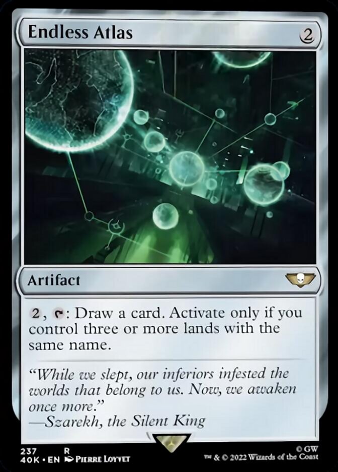 Endless Atlas [Warhammer 40,000] | MTG Single