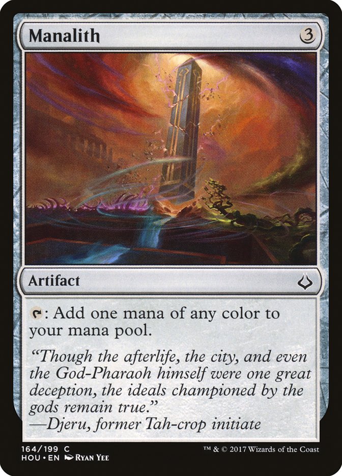 Manalith [Hour of Devastation] | MTG Single