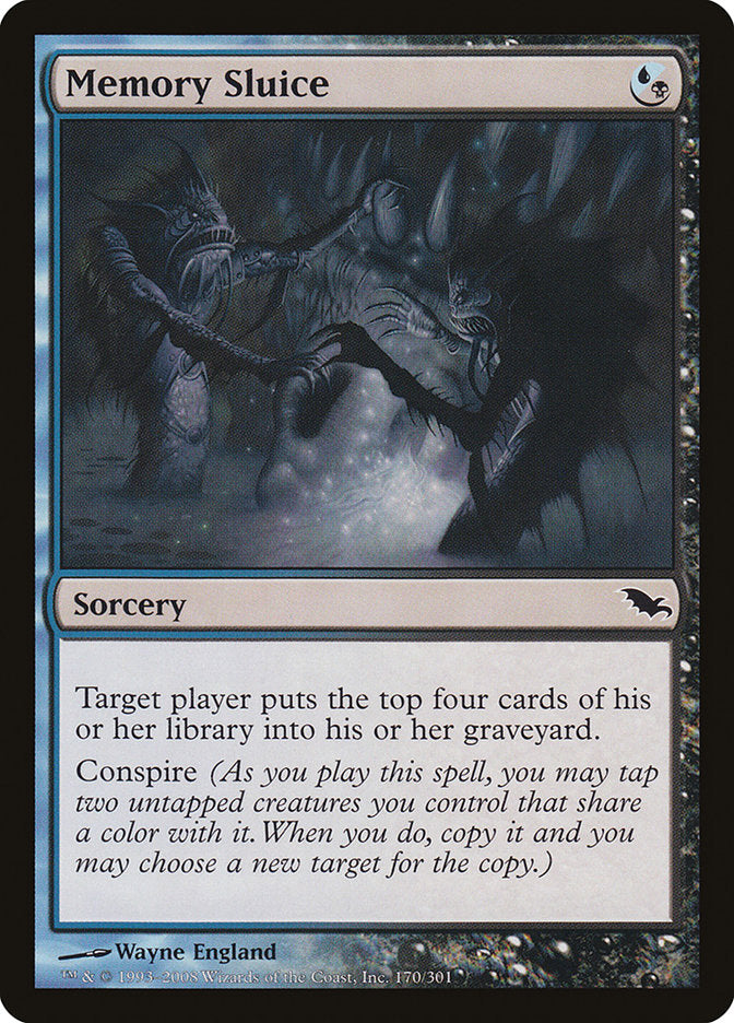 alpha vs beta mtg cards Memory Sluice [Shadowmoor] | MTG Single