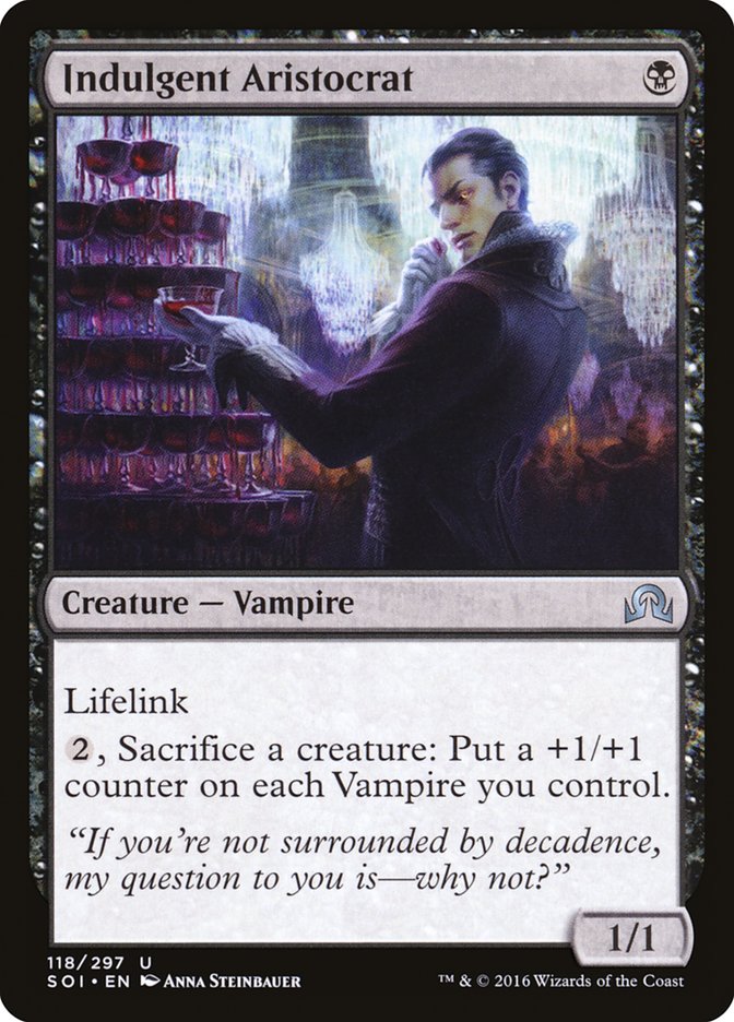 Indulgent Aristocrat [Shadows over Innistrad] | MTG Single