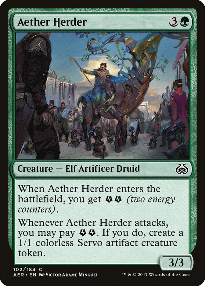 Aether Herder [Aether Revolt] | MTG Single