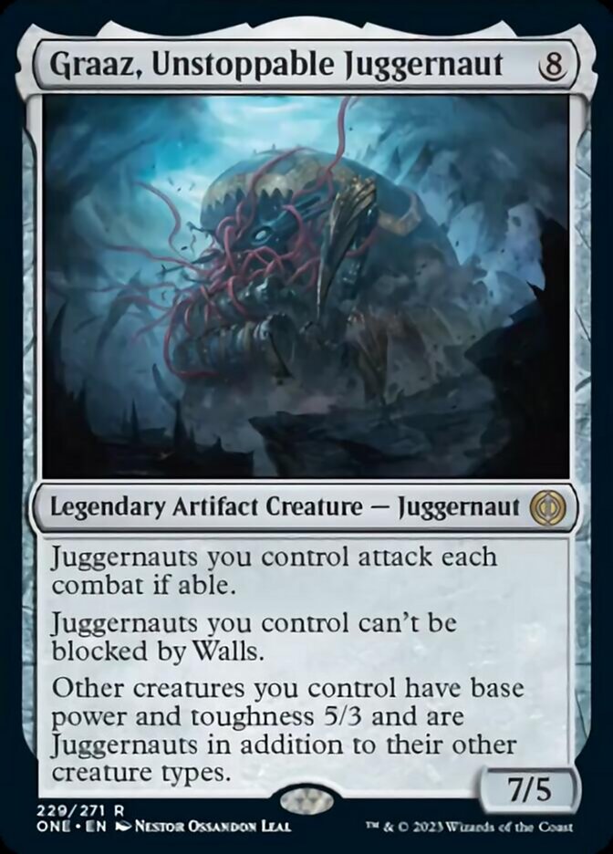 Graaz, Unstoppable Juggernaut [Phyrexia: All Will Be One] | MTG