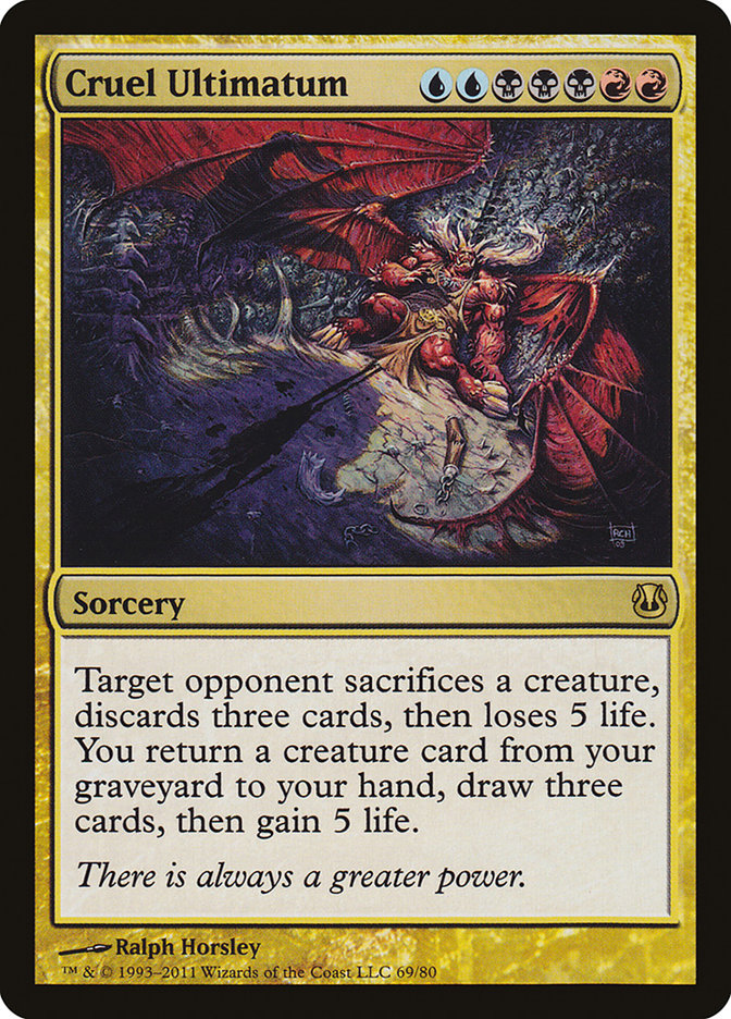 Cruel Ultimatum [Duel Decks: Ajani vs. Nicol Bolas] | MTG Single