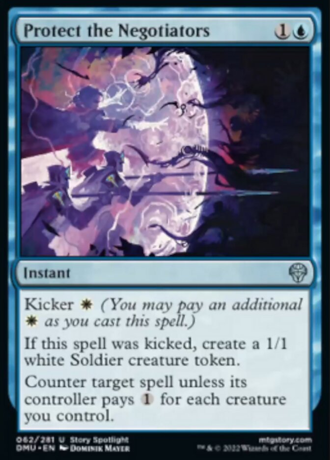 Protect the Negotiators [Dominaria United] | MTG Single