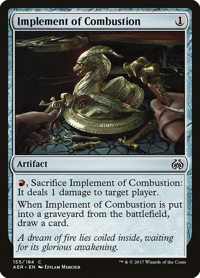 Implement of Combustion [Aether Revolt] | MTG Single