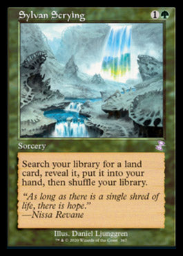 Sylvan Scrying (Timeshifted) [Time Spiral Remastered] | MTG Single
