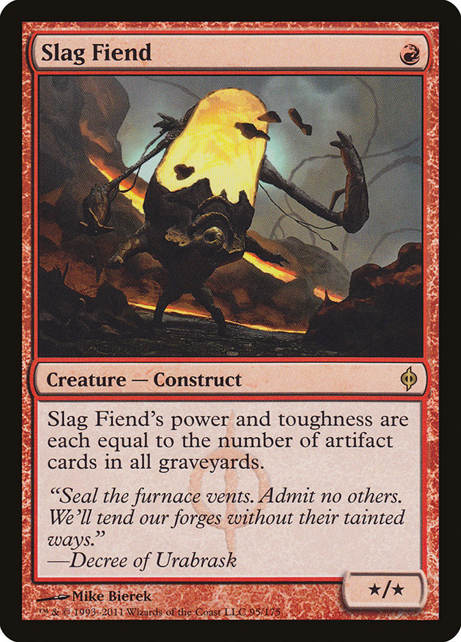 Slag Fiend [New Phyrexia] | MTG Single